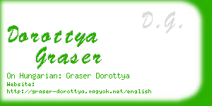 dorottya graser business card